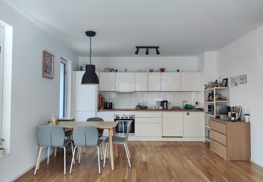 Wohn-/Essbereich | © Dawonia