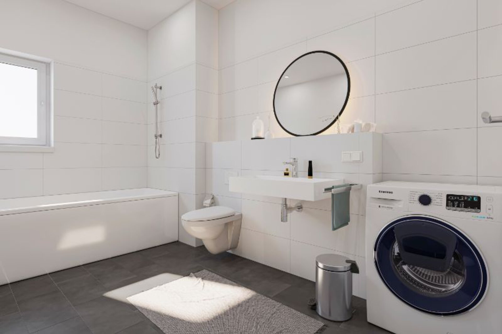 Visualisierung Bad | © Dawonia