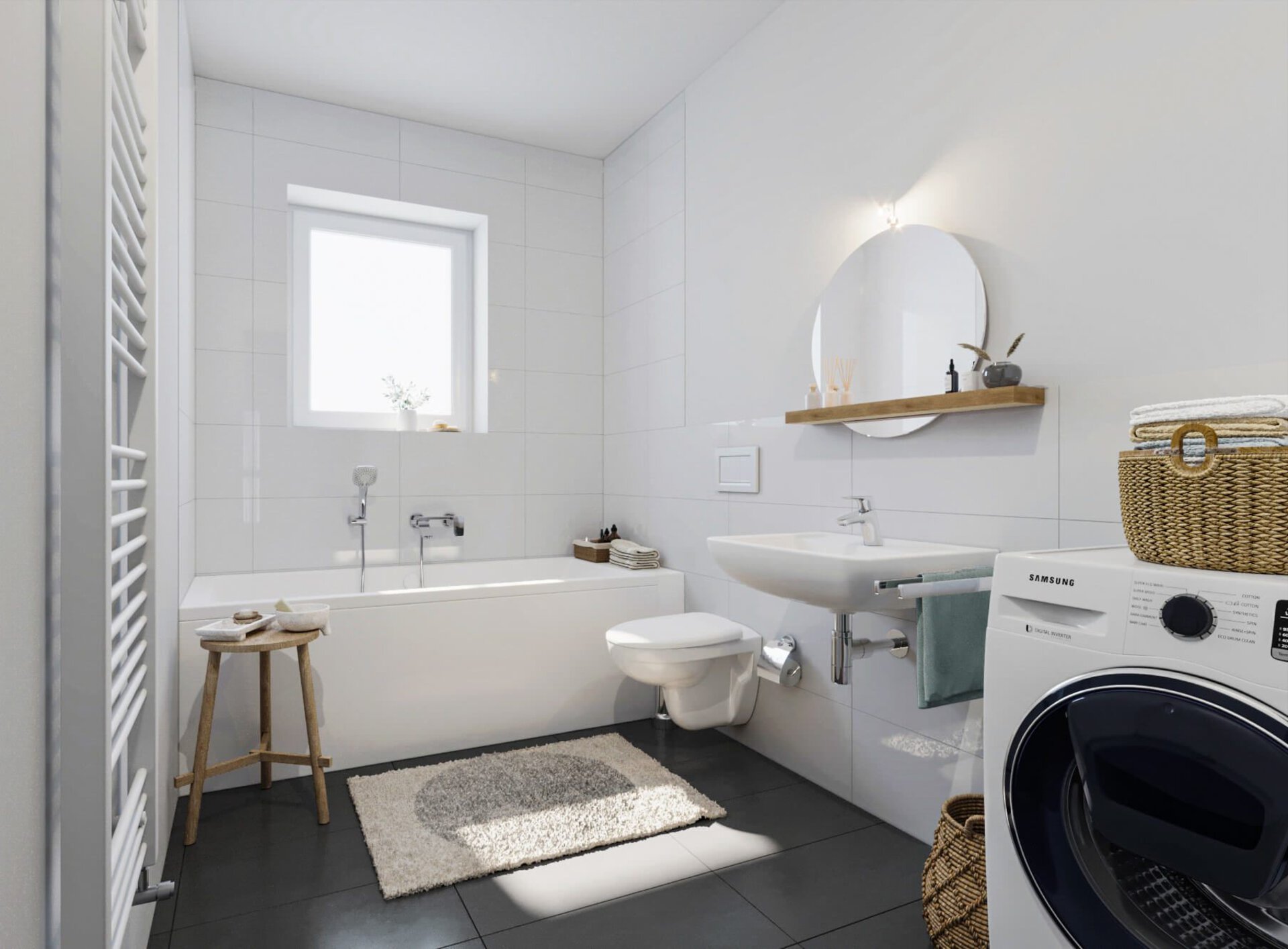 Bad mit Wanne | © Dawonia