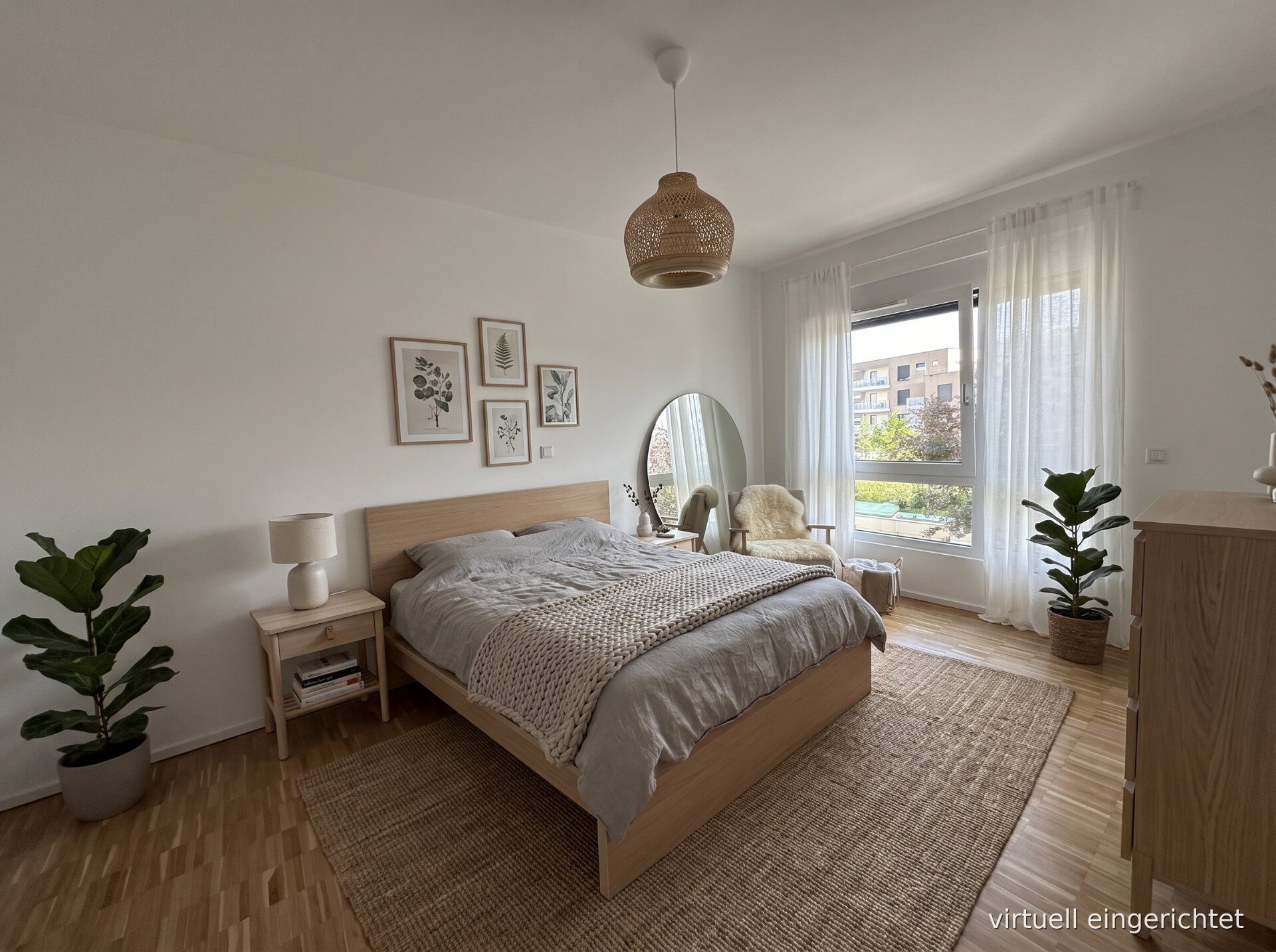 Virtuelle Einrichtung - Schlafzimmer 2 | © Dawonia