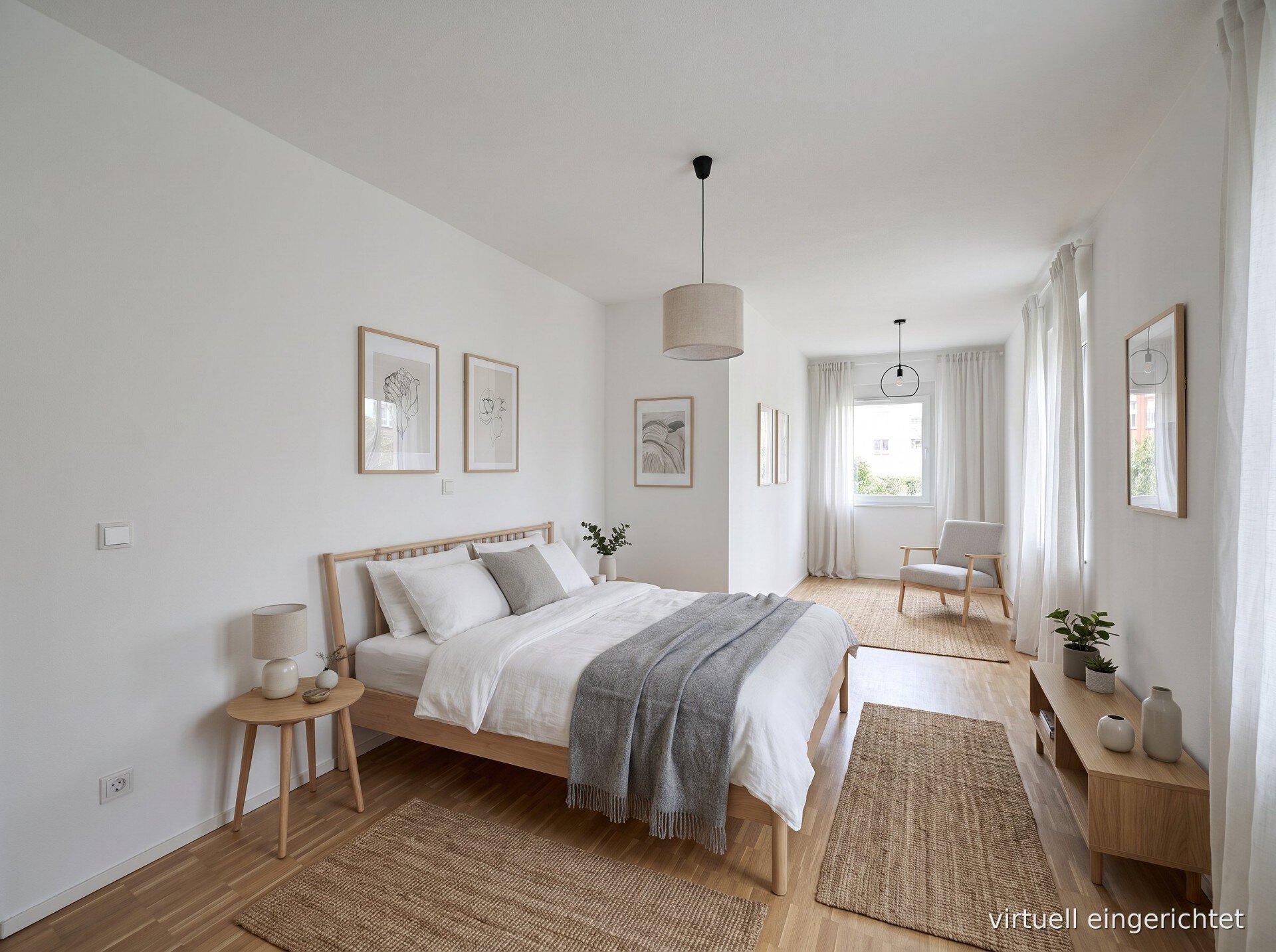 Virtuelle Einrichtung - Schlafzimmer 1 | © Dawonia