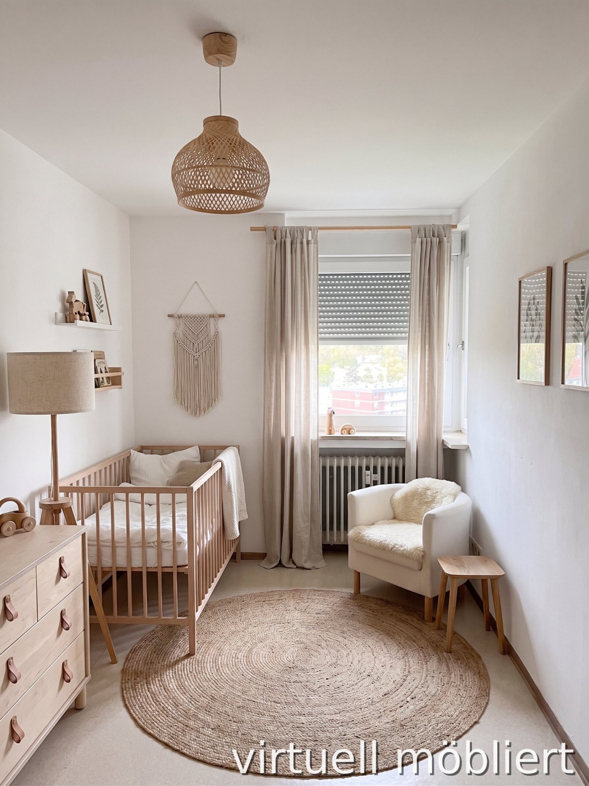 Kinderzimmer, virtuell möbliert.jpg | © Dawonia